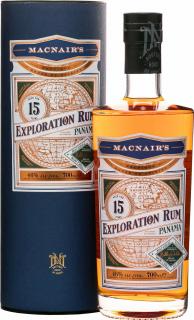 MacNair's Exporation Panama 15 Y.O., GIFT, 46%, 0.7 L (darčekové balenie)