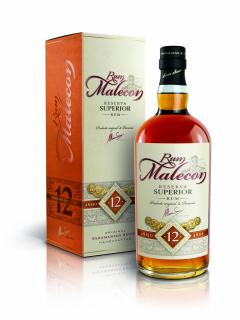 Malecon 12 Y.O., GIFT, 40%, 0.7 L (darčekové balenie)