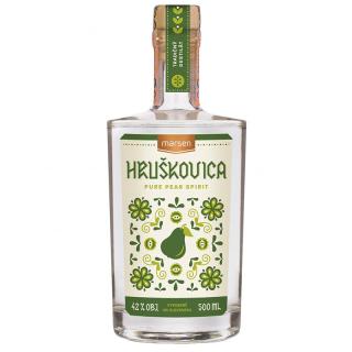 Marsen Hruškovica Traditional, 42%, 0.5 L (čistá fľaša)