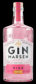 Marsen Pink Gin, 38%, 0.7 L (čistá fľaša)