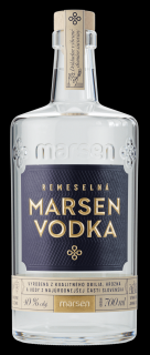 Marsen Remeselná vodka, 40%, 0.7 L (čistá fľaša)