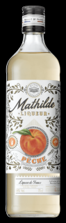 Mathilde Liqueur Péche, 18%, 0.7 L (čistá fľaša)