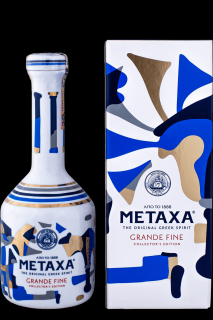 Metaxa Grande Fine, GIFT, 40%, 0.7 L (darčekové balenie)