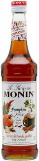 Monin Pumpkin Spice - Tekvica, 0.7 L (čistá fľaša)