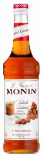 Monin Salted Caramel, 0.7 L, 0%, 0.7 L (čistá fľaša)