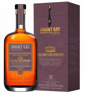 Mount Gay Port Cask, GIFT, 55%, 0.7 L (darčekové balenie)