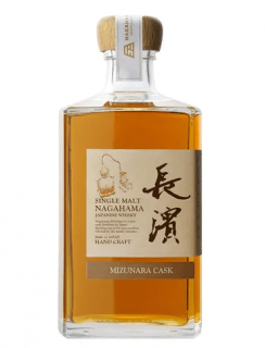 Nagahama Mizunara Peated, GIFT, 51.1%, 0.5 L (darčekové balenie)