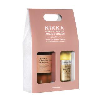 Nikka Coffey Grain Whisky Grain & Ginger Set, GIFT, 45%, 1.2 L (darčekové balenie)