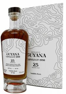 Nobilis Rum No. 35 Guyana Uitvlugt 1998, 25 Y.O., GIFT, 58.9%, 0.7 L (darčekové balenie)