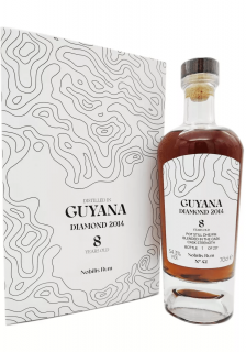 Nobilis Rum No. 42 Guyana Diamond 2014 PM/DHE, GIFT, 54.3%, 0.7 L (darčekové balenie)