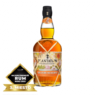 Plantation Rum Barbados Grande Réserve, 40%, 0.7 L (čistá fľaša)