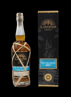 Plantation Single Cask Fiji 2017, Ironroot Promethean Whiskey Cask, GIFT, 50%, 0.7 L (darčekové balenie)