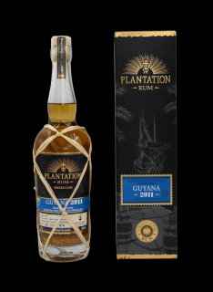 Plantation Single Cask Guyana 2011, Big Peat Whisky Cask, GIFT, 48.8%, 0.7 L (darčekové balenie)