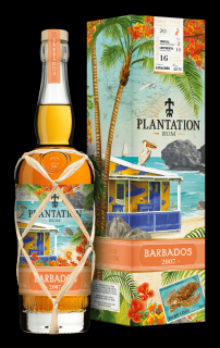 Plantation Single Vintage Barbados 2007, GIFT, 48.7%, 0.7 L (darčekové balenie)