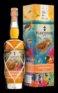 Plantation Single Vintage Barbados 2013, GIFT, 50.2%, 0.7 L (darčekové balenie)