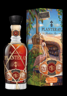 Planteray PXXO 20th Anniversary, GIFT, 40%, 0.7 L (darčekové balenie)