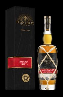 Planteray Single Cask Jamaica 5 Y.O., Ferrand Dry Curaçao Cask, GIFT, 47%, 0.7 L (darčekové balenie)