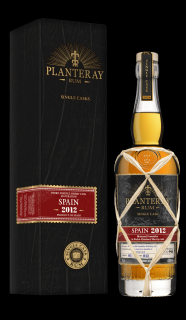 Planteray Single Cask Spain 2012, Pedro Ximénez Sherry Cask, GIFT, 43.5%, 0.7 L (darčekové balenie)