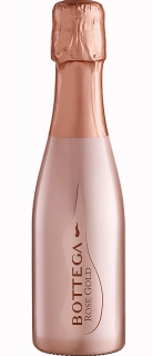 Prosecco Bottega Rosé Gold, MINI, 11%, 0.2 L (čistá fľaša)