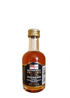 Pusser’s Gunpowder Proof Rum MINI, 54.5%, 0.05 L (čistá fľaša)