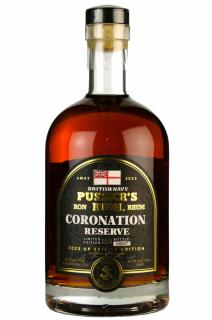 Pusser’s Rum Coronation Reserve, 54.5%, 0.7 L (čistá fľaša)