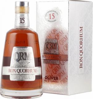 Quorhum 15 Y.O., GIFT, 40%, 0.7 L (darčekové balenie)