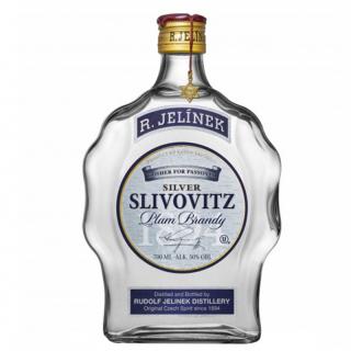 R. Jelínek Slivovitz Kosher Silver, 50%, 0.7 L (čistá fľaša)