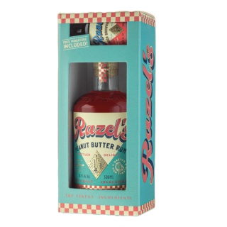 Razel’s Peanut Butter Rum Special Pack, GIFT, 38.1%, 0.55 L (darčekové balenie)
