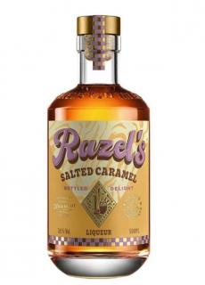 Razel´s Salted Caramel Liquer, 26%, 0.5 L (čistá fľaša)