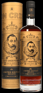 Ron Cristóbal Santa Maria Recioto Finish, GIFT, 43%, 0.7 L (darčekové balenie)