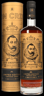 Ron Cristóbal Santa Maria Vintage 2009, GIFT, 45%, 0.7 L (darčekové balenie)