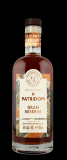 Ron Patridom Gran Reserva, 40%, 0.7 L (čistá fľaša)