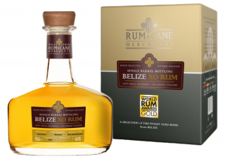 Rum & Cane Belize XO, GIFT, 46%, 0.7 L (darčekové balenie)