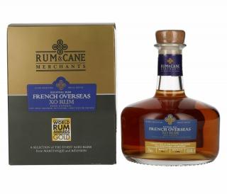 Rum & Cane French Overseas, GIFT, 43%, 0.7 L (darčekové balenie)