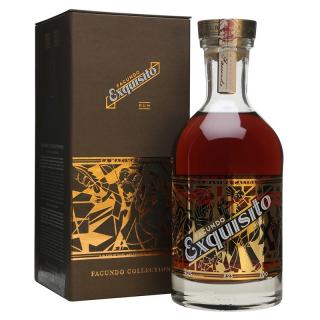 Rum Facundo Exquisito, GIFT, 40%, 0.7 L (darčekové balenie)