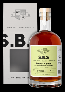 S.B.S Jamaica WPL 2010, GIFT, 57%, 0.7 L (darčekové balenie)