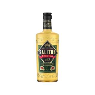 Salitos Gold Tequila, 38%, 0.7 L (čistá fľaša)