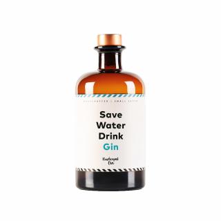 Save Water Drink Gin, 41%, 0.5 L (čistá fľaša)