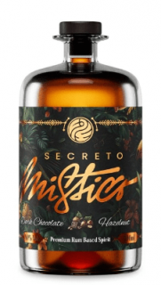 Secreto Mistico Dark Chocolate Hazelnut, 40%, 0.7 L (čistá fľaša)