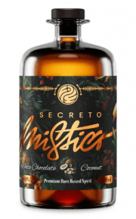 Secreto Mistico White Chocolate Coconut, 40%, 0.7 L (čistá fľaša)