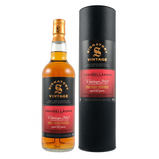 Signatory Craigellachie 2012, 11 Y.O. Oloroso Sherry Cask, GIFT, 48.2%, 0.7 L (darčekové balenie)