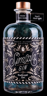 Simsala Gin Magic Glitter Edition, 41%, 0.5 L (čistá fľaša)