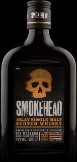 Smokehead MIDI, 43%, 0.35 L (čistá fľaša)