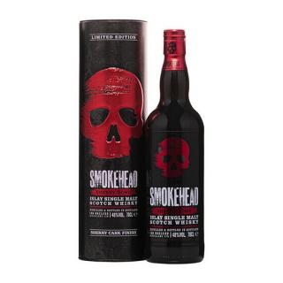 Smokehead Sherry Bomb, GIFT, 48%, 0.7 L (darčekové balenie)