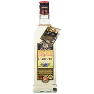 Spišská Borovička Originál, 40%, 0.7 L (čistá fľaša)