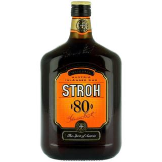 Stroh 80°, 80%, 0.5 L (čistá fľaša)