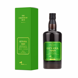 The Colours of Rum Edition No. 4, Guyana Uitvlugt 1990, GIFT, 48.4%, 0.7 L (darčekové balenie)