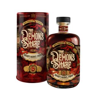 The Demon's Share Rum 12 Y.O. Chianti Finish, GIFT, 41%, 0.7 L (darčekové balenie)