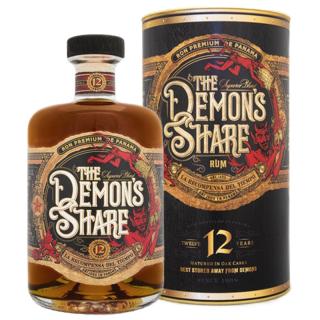 The Demon's Share Rum 12 Y.O., GIFT, 41%, 0.7 L (darčekové balenie)