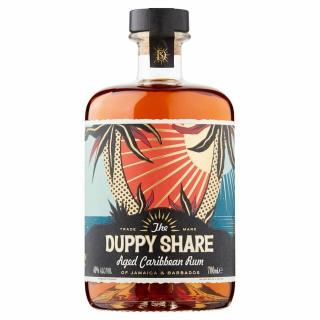 The Duppy Share Aged Caribbean Rum, 40%, 0.7 L (čistá fľaša)
